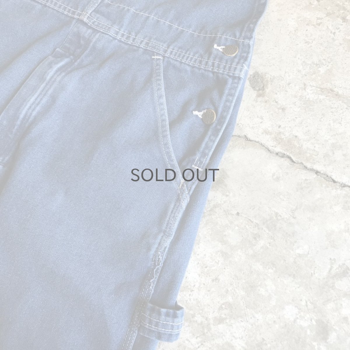 画像5: BLUE DENIM DESIGN OVERALL / Ladies M (5)