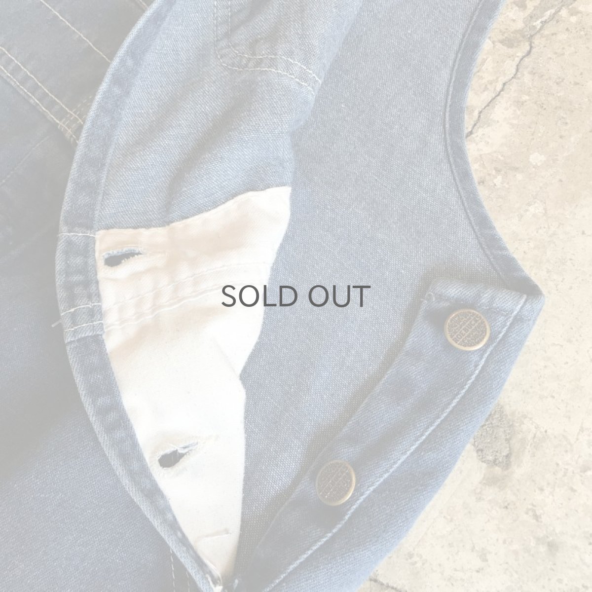 画像6: BLUE DENIM DESIGN OVERALL / Ladies M (6)