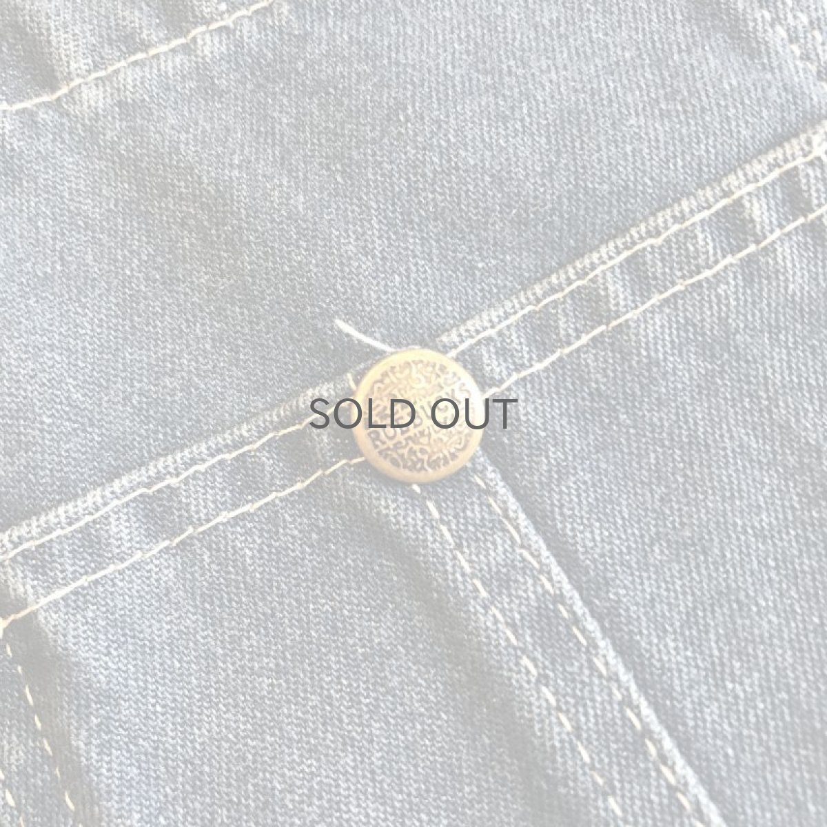 画像9: BLUE DENIM DESIGN OVERALL / Ladies M (9)