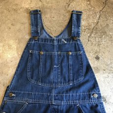 画像7: BLUE DENIM DESIGN OVERALL / Ladies M (7)