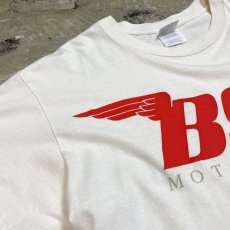 画像3: 90's "BSA MOTORCYCLES" PRINT S/S TEE / Mens M (3)