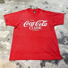 画像1: 80’s~ "COCA COLA" PRINTED S/S TEE / Mens XL / MADE IN USA (1)