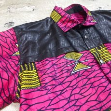 画像3: ALL OVER PATTERN SWITCHED BATIK S/S SHIRT / Mens XL (3)