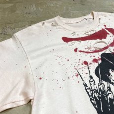 画像3: "FREDDY" PRINTED CRASH DAMAGE S/S TEE / Mens L (3)