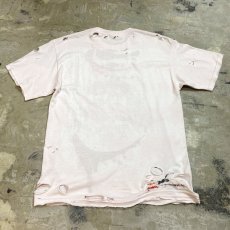 画像2: "FREDDY" PRINTED CRASH DAMAGE S/S TEE / Mens L (2)