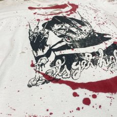 画像5: "FREDDY" PRINTED CRASH DAMAGE S/S TEE / Mens L (5)