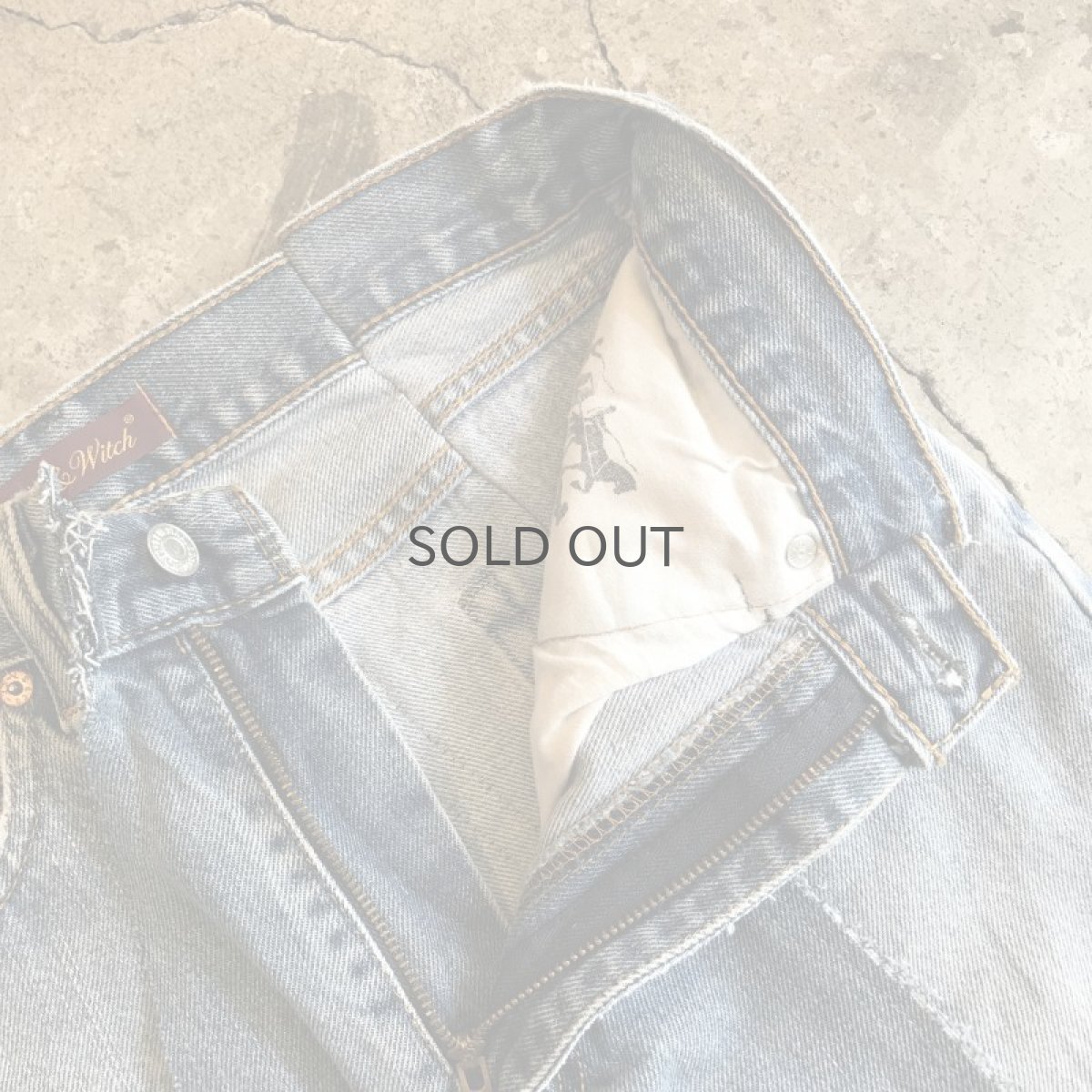 画像8: 【Wiz&Witch】"TWINS" DENIM PANTS / BLUE / W29 (8)