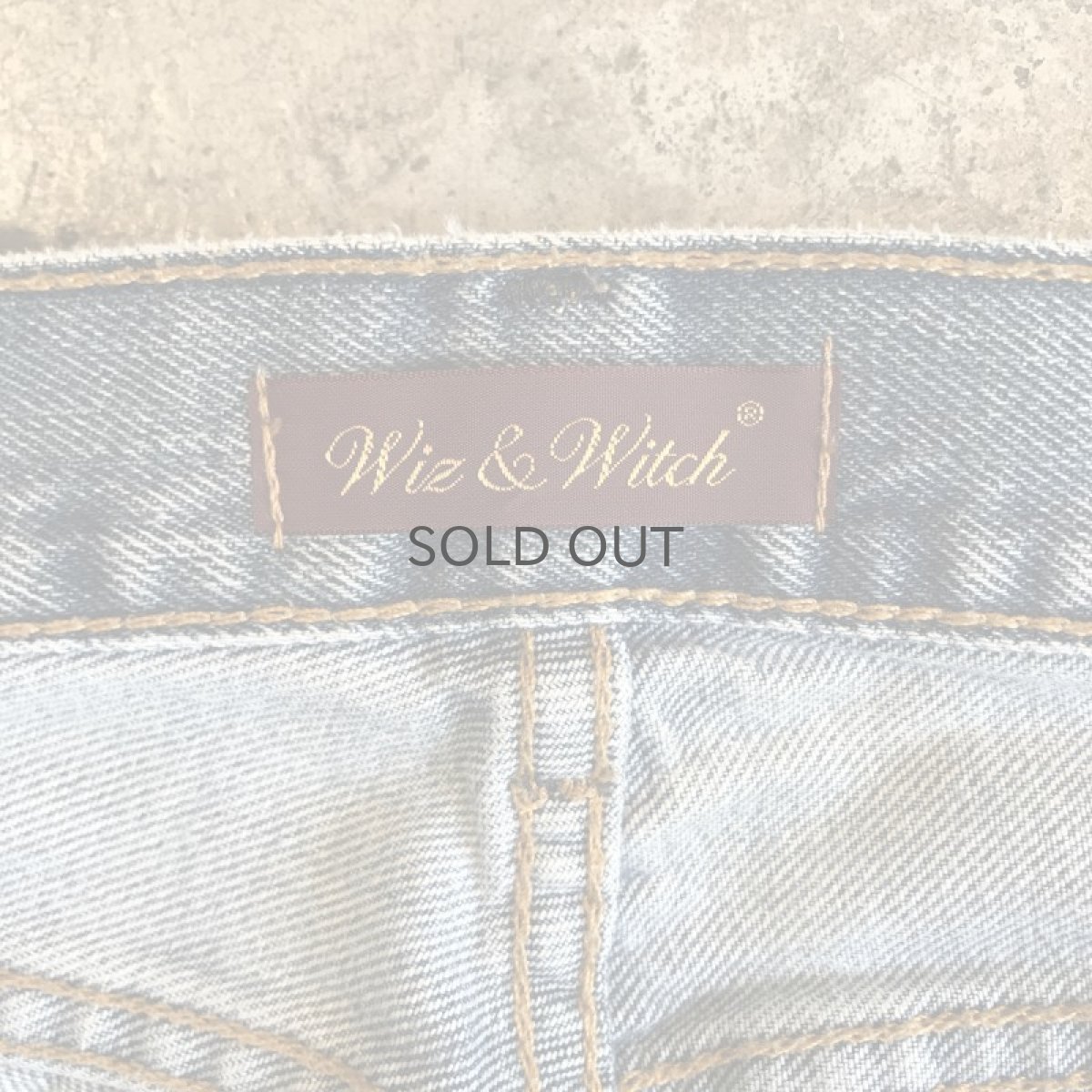 画像10: 【Wiz&Witch】"TWINS" DENIM PANTS / BLUE / W29 (10)