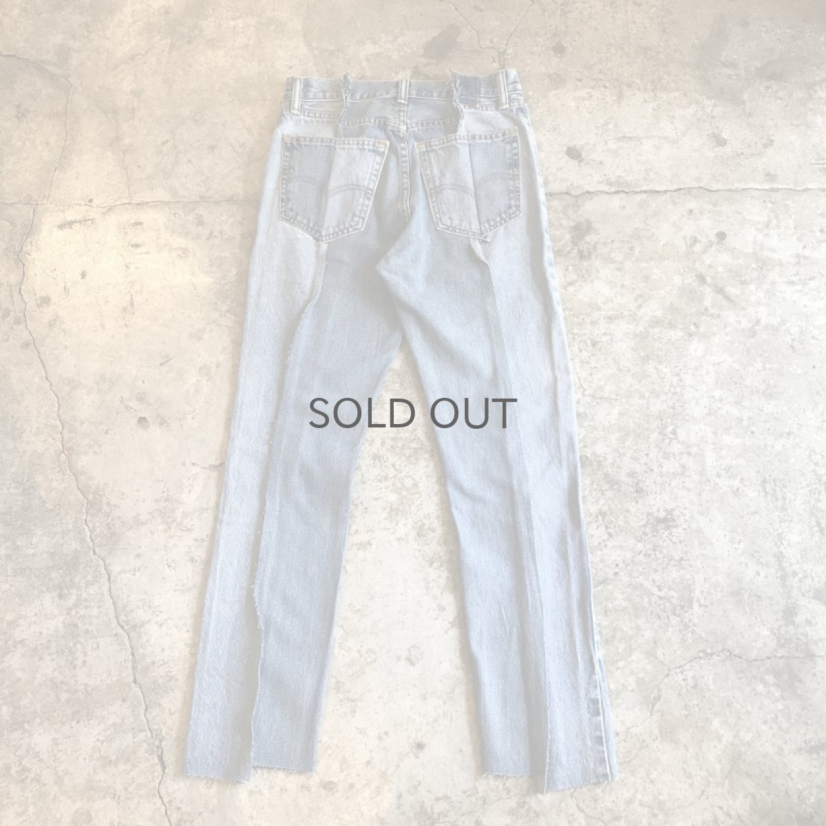 画像2: 【Wiz&Witch】"TWINS" DENIM PANTS / BLUE / W29 (2)