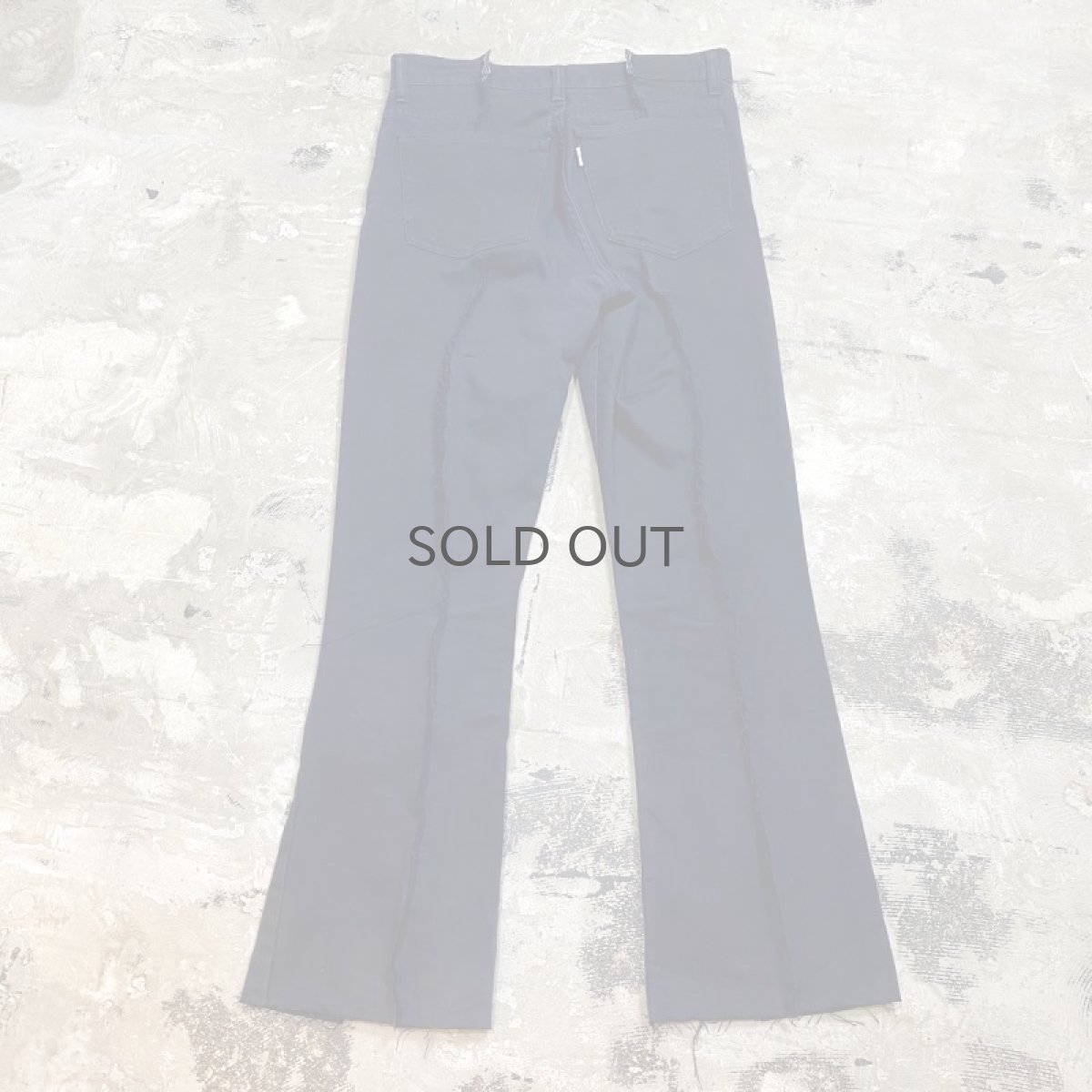 画像2: 【Wiz&Witch】FLARE CUT DENIM PANTS / W31 (2)