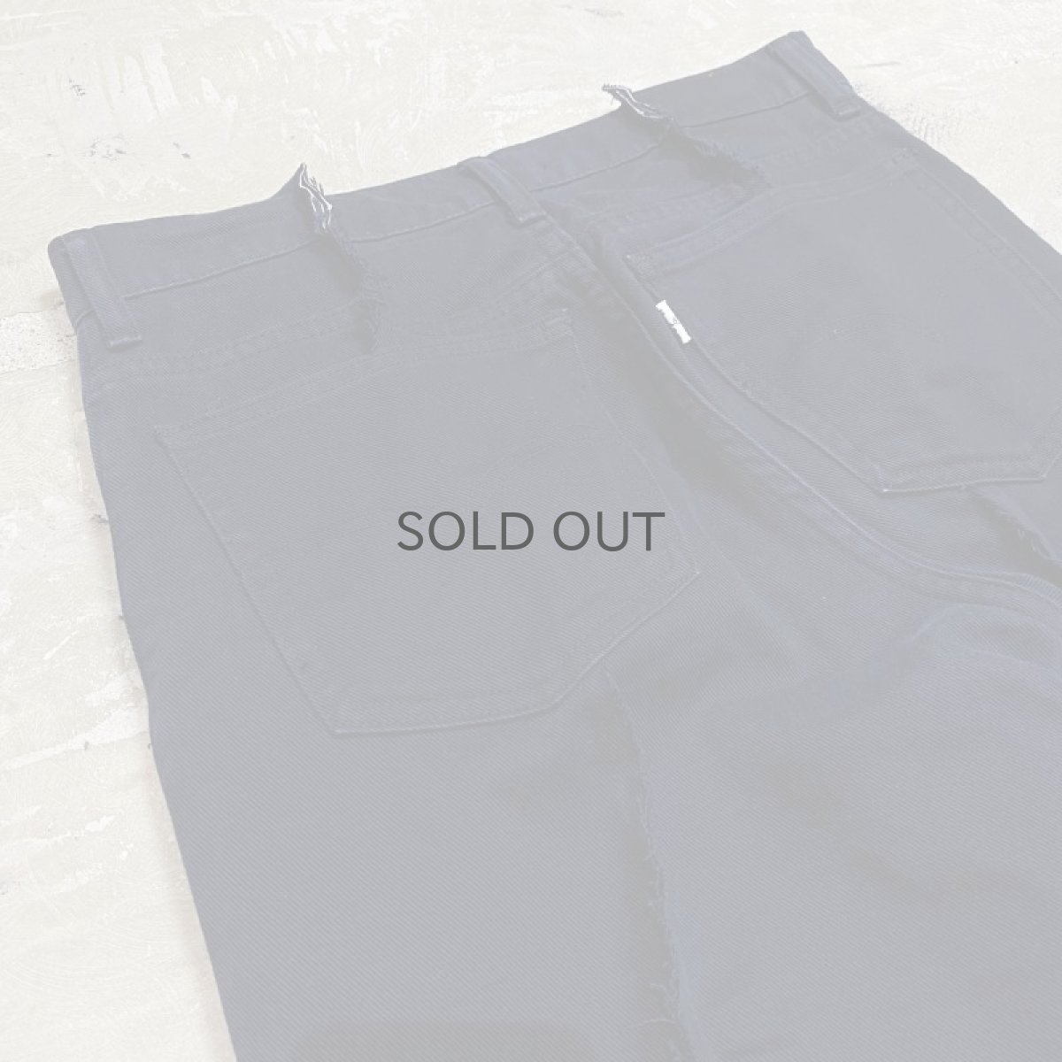 画像9: 【Wiz&Witch】FLARE CUT DENIM PANTS / W31 (9)