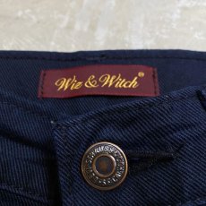 画像10: 【Wiz&Witch】FLARE CUT DENIM PANTS / W31 (10)
