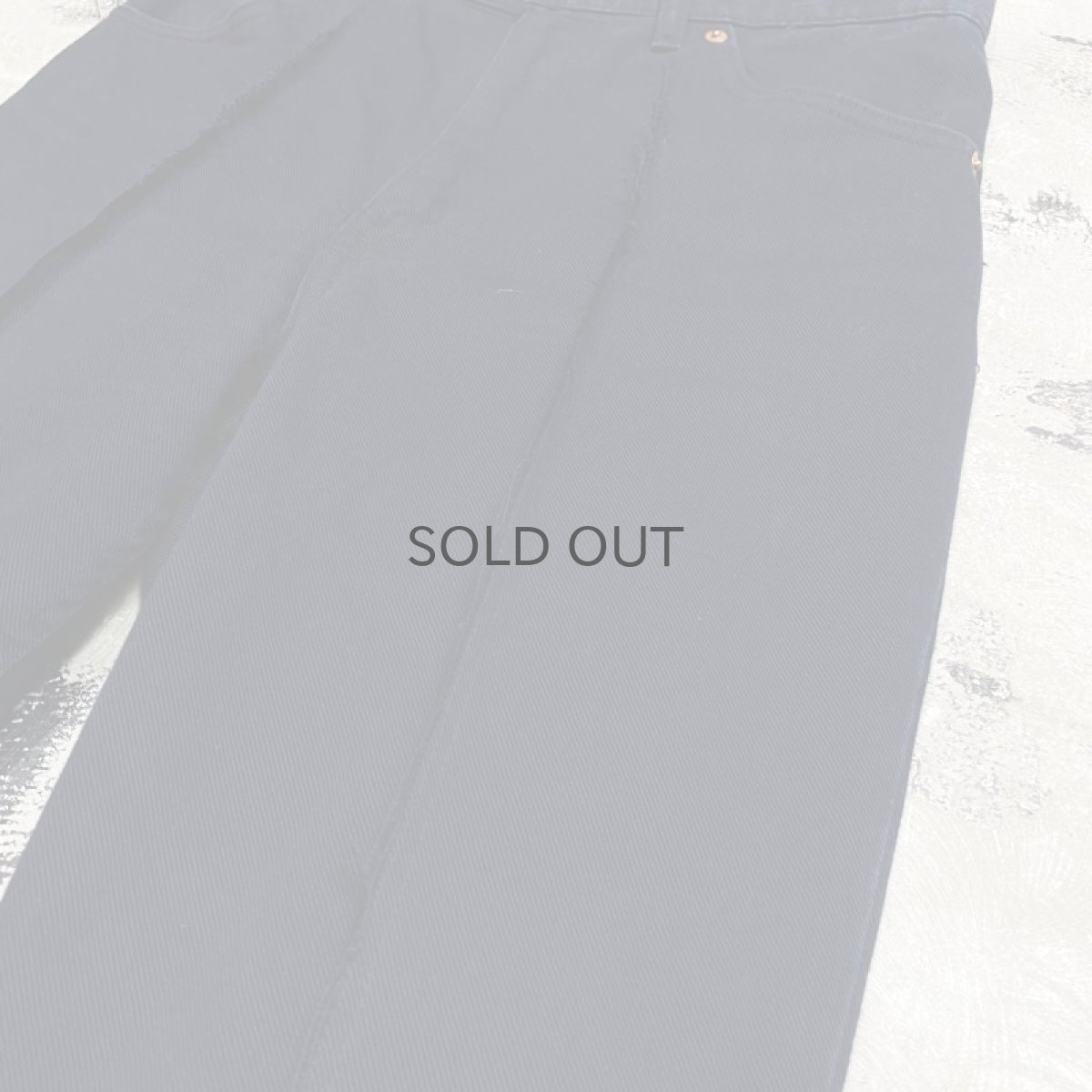 画像4: 【Wiz&Witch】FLARE CUT DENIM PANTS / W31 (4)