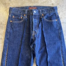 画像7: 【Wiz&Witch】SIDE TIE LINE DENIM PANTS / W29 (7)