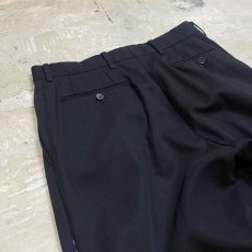 画像9: 【Wiz&Witch】SIDE TIE LINE WIDE SLACKS / W32 (9)