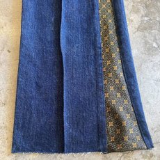 画像6: 【Wiz&Witch】SIDE TIE LINE DENIM PANTS / W29 (6)