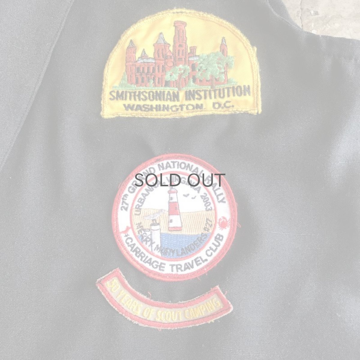 画像8: 【Wiz&Witch】OLD PATCH TAYLOR VEST / OS (8)