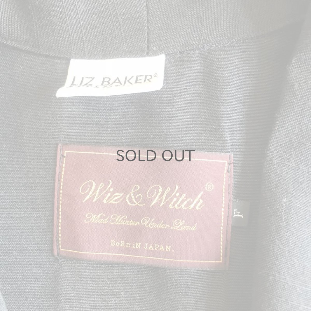 画像11: 【Wiz&Witch】OLD PATCH TAYLOR VEST / OS (11)