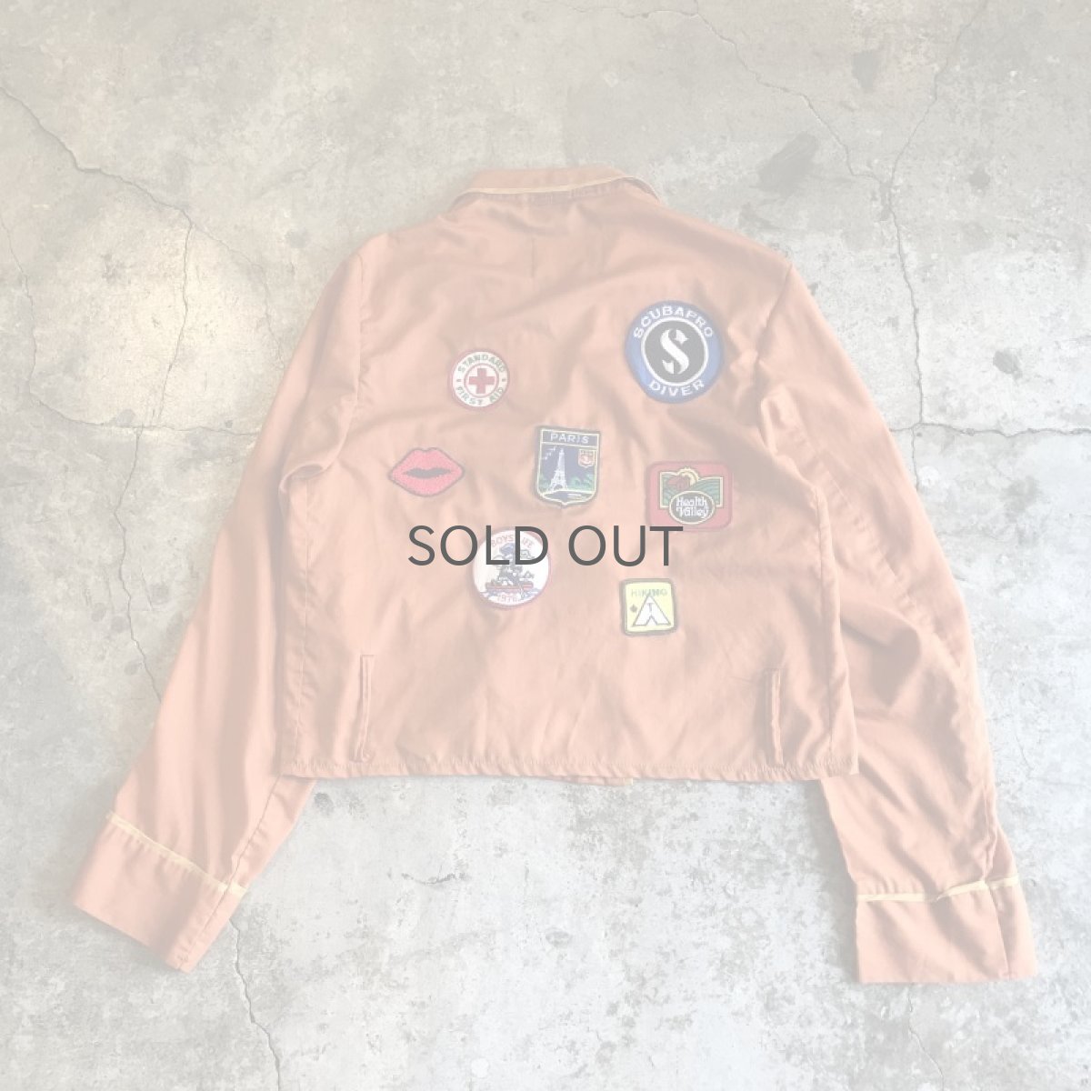 画像2: 【Wiz&Witch】OLD PATCH SHORT JACKET / OS (2)