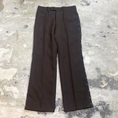 画像1: 【Wiz&Witch】"THE U.K" SIDE STUDS SLACKS PANTS / W30 (1)