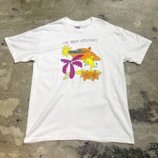 画像1: 90's "I'VE BEEN CRUISIN'!" PRINTED S/S TEE / Mens L / MADE IN USA (1)