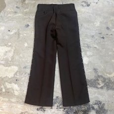 画像2: 【Wiz&Witch】"THE U.K" SIDE STUDS SLACKS PANTS / W30 (2)