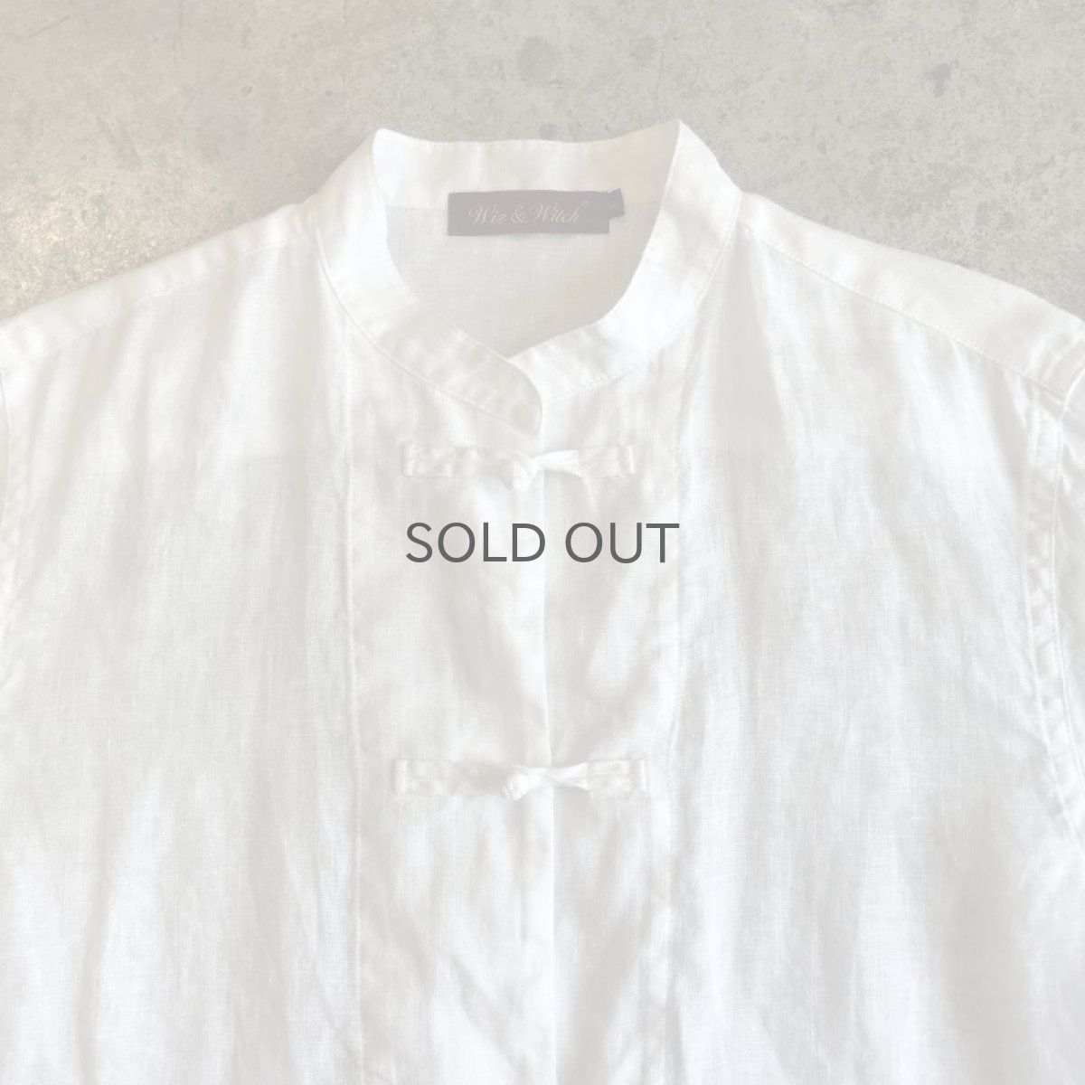 画像10: 【Wiz&Witch】"WANDERER" LINEN CHINA SHIRT / OS (10)