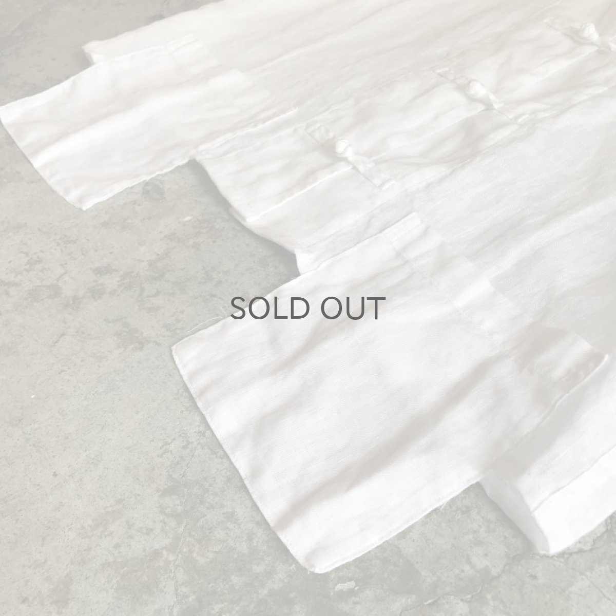 画像4: 【Wiz&Witch】"WANDERER" LINEN CHINA SHIRT / OS (4)