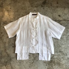 画像1: 【Wiz&Witch】"WANDERER" LINEN CHINA SHIRT / OS (1)