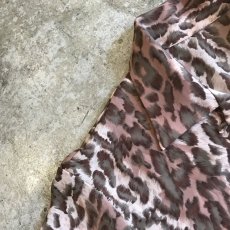 画像8: ALL OVER LEOPARD PATTERN OVER S/S SHIRT/ Ladies L (8)