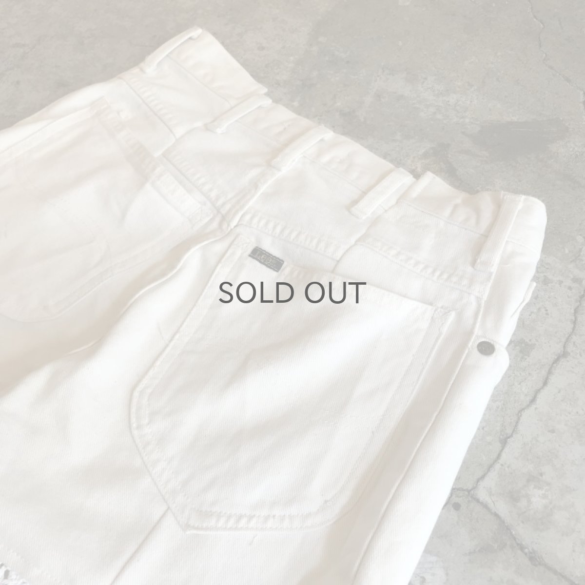 画像11: 【Wiz&Witch】"UNITED" VINTAGE LACE FLARE PANTS / W29 (11)