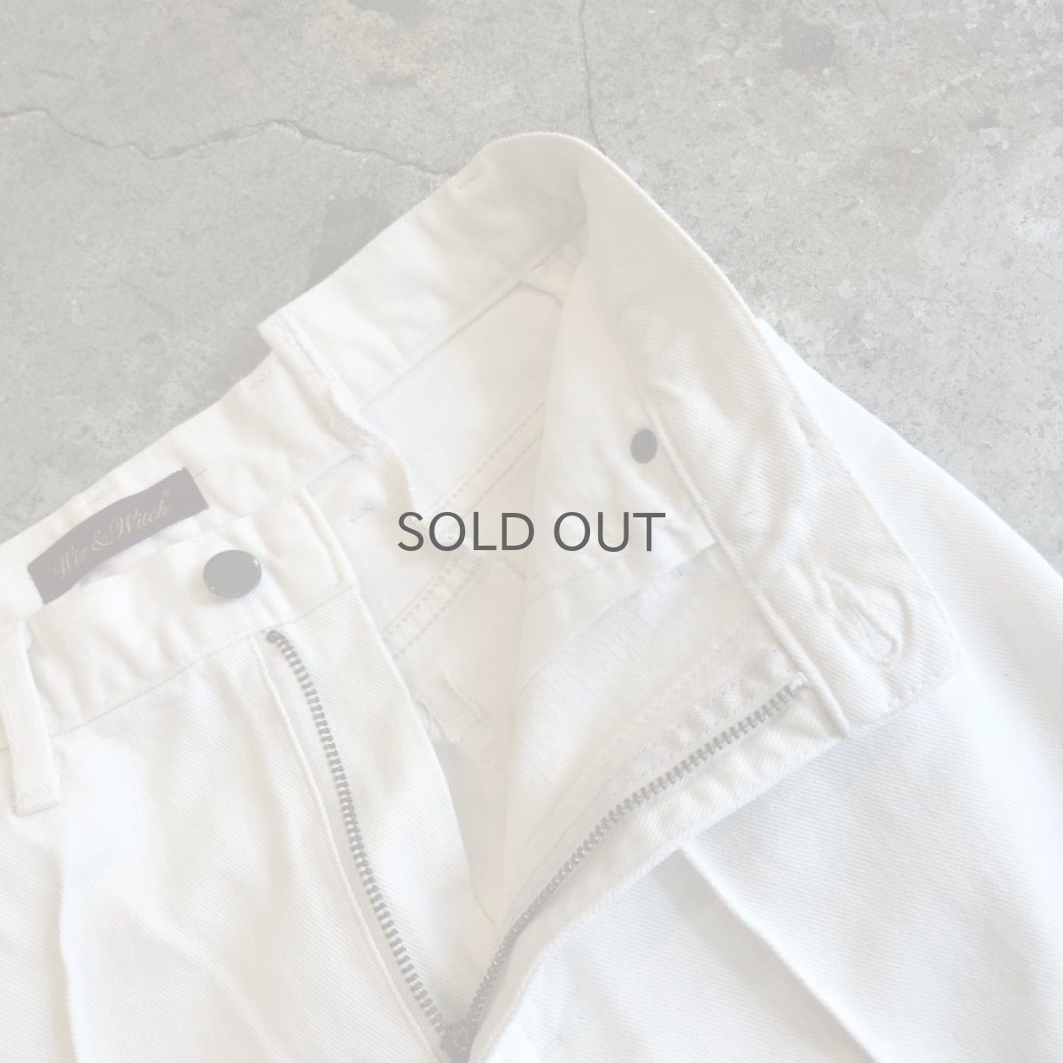 画像10: 【Wiz&Witch】"UNITED" VINTAGE LACE FLARE PANTS / W29 (10)