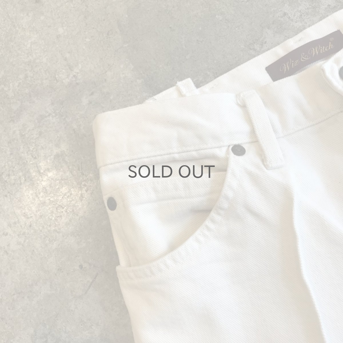 画像9: 【Wiz&Witch】"UNITED" VINTAGE LACE FLARE PANTS / W29 (9)