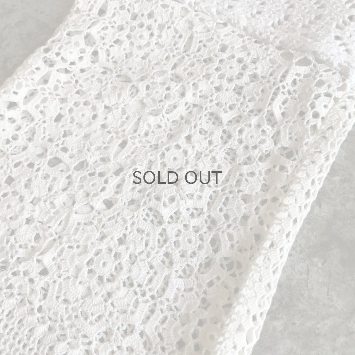 画像7: 【Wiz&Witch】"UNITED" VINTAGE LACE FLARE PANTS / W29 (7)