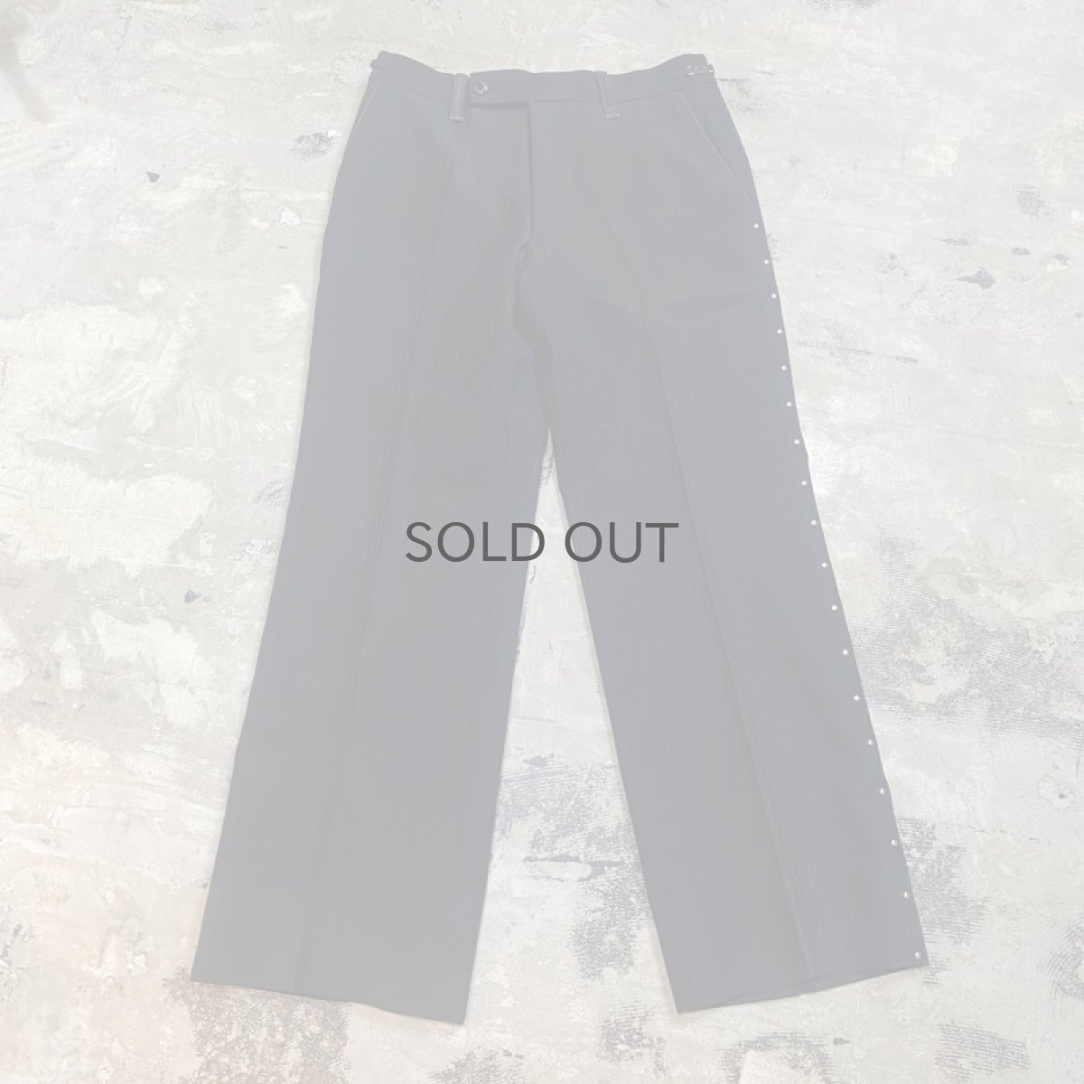 画像1: 【Wiz&Witch】"THE U.K" SIDE STUDS SLACKS PANTS / W31 (1)