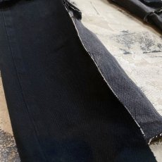 画像7: 【Wiz&Witch】”DIRTY BEAUTIFUL” NOMAD BLACK DENIM JEANS / W32 (7)