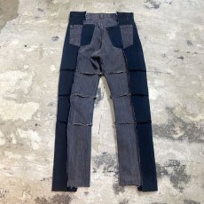 画像2: 【Wiz&Witch】”DIRTY BEAUTIFUL” NOMAD BLACK DENIM JEANS / W32 (2)