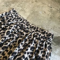 画像7: ALL OVER LEOPARD PATTERN FLARE DESIGN SKIRT / W23~W31 (7)