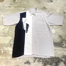 画像1: EMBROIDERY ART PATTERN S/S SHIRT / Mens M~L (1)