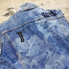 画像9: 【LEVI'S】CUSTOM PATCH & STUDS DENIM VEST / Mens L (9)