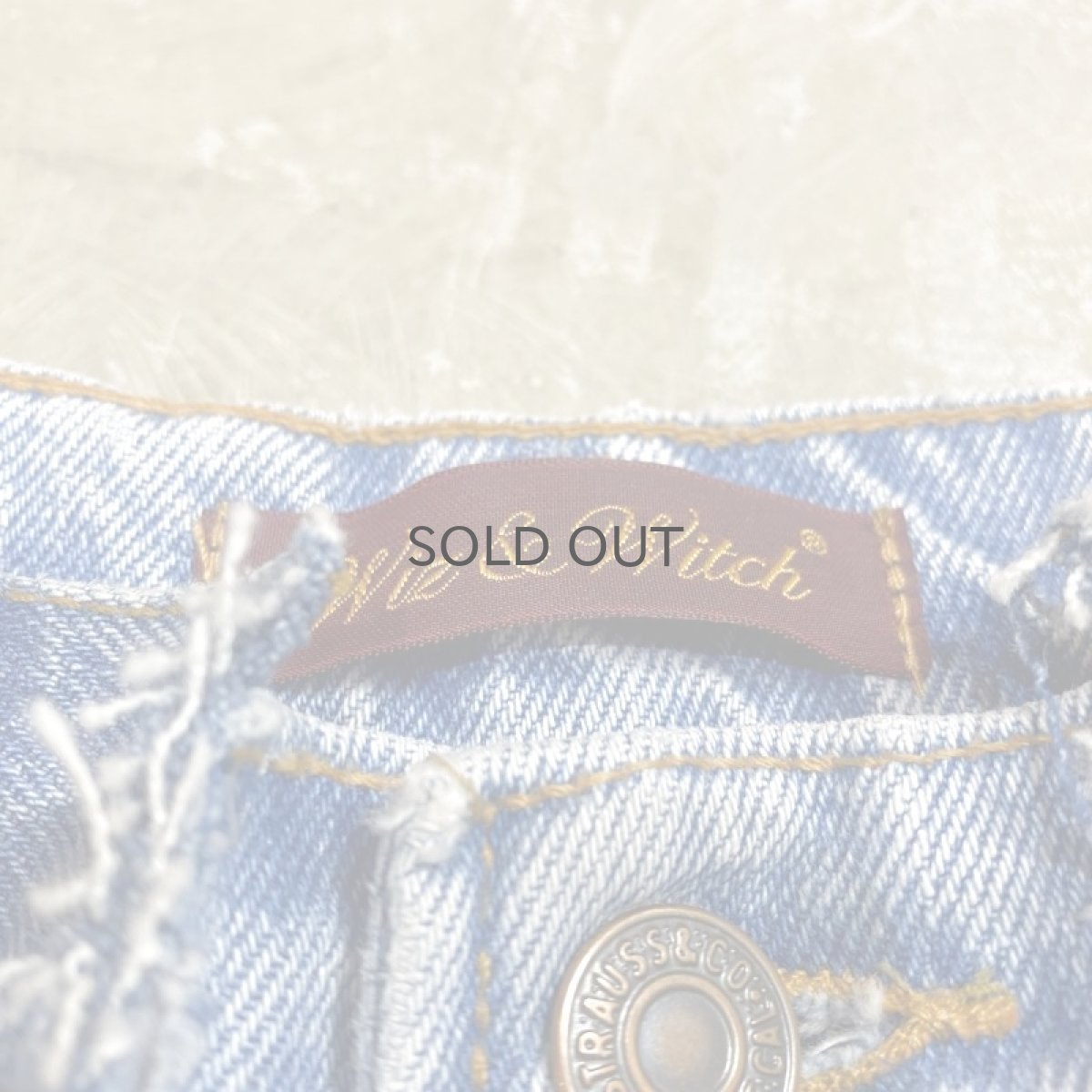 画像10: 【Wiz&Witch】"TWINS" DENIM PANTS / W30 (10)