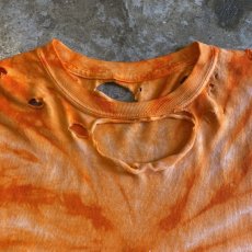 画像8: TIE DYE COLOR CRASH DAMAGE S/S TEE / Ladies M (8)