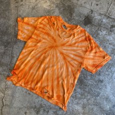 画像4: TIE DYE COLOR CRASH DAMAGE S/S TEE / Ladies M (4)