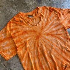 画像3: TIE DYE COLOR CRASH DAMAGE S/S TEE / Ladies M (3)