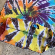 画像9: TIE DYE COLOR CRASH DAMAGE S/S TEE / Ladies S(M) (9)