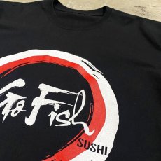 画像4: "GO FISH SUSHI" PRINTED S/S TEE / Mens L (4)