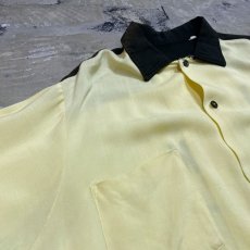 画像3: OLD BICOLOR FELT BOWLING S/S SHIRT / Mens M (3)