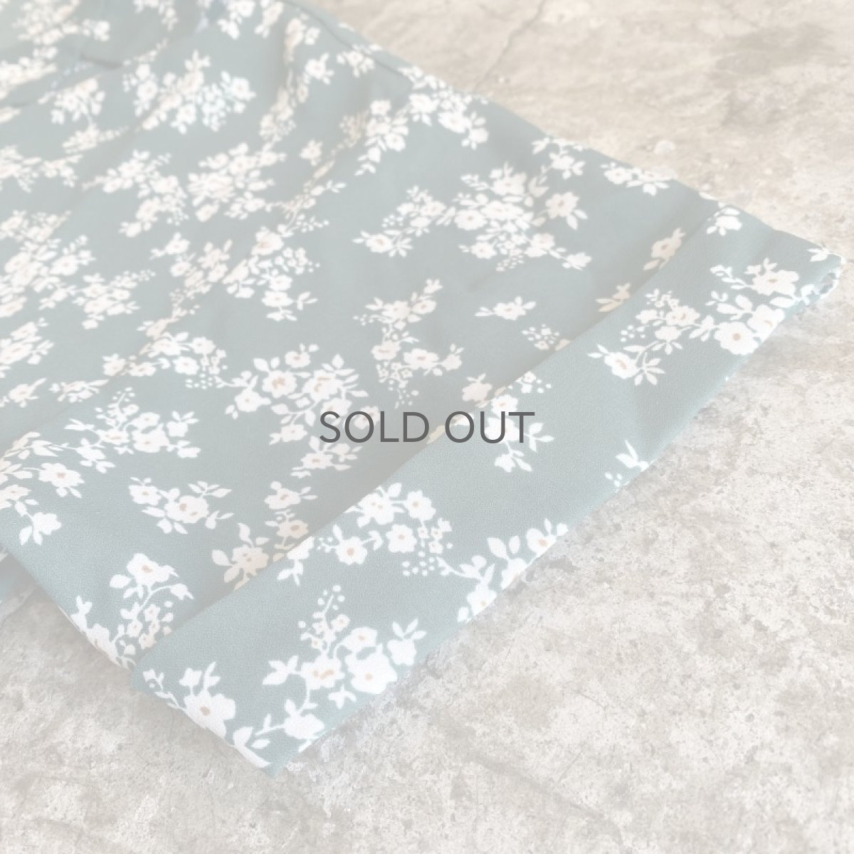 画像8: FLORAL PATTERN OPEN COLLAR S/S SHIRT / Ladies M (8)