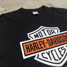 画像3: "HARLEY DAVIDSON" PRINTED CUT OFF N/S TOPS / Mens XL (3)