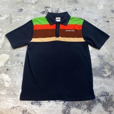 画像1: "BURGER KING" SWITCHED COLOR S/S POLO SHIRT / Mens L (1)